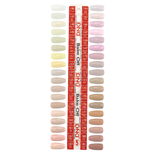 DND HEMA & TPO Free Gel & Polish Swatch Collection - # 5