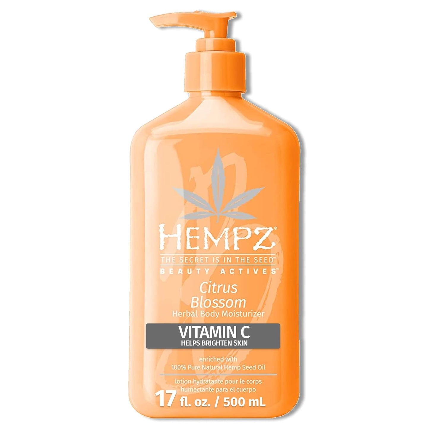 HEMPZ Body Lotion - Citrus Blossom Limited Edition  Daily Moisturizing Cream  17oz