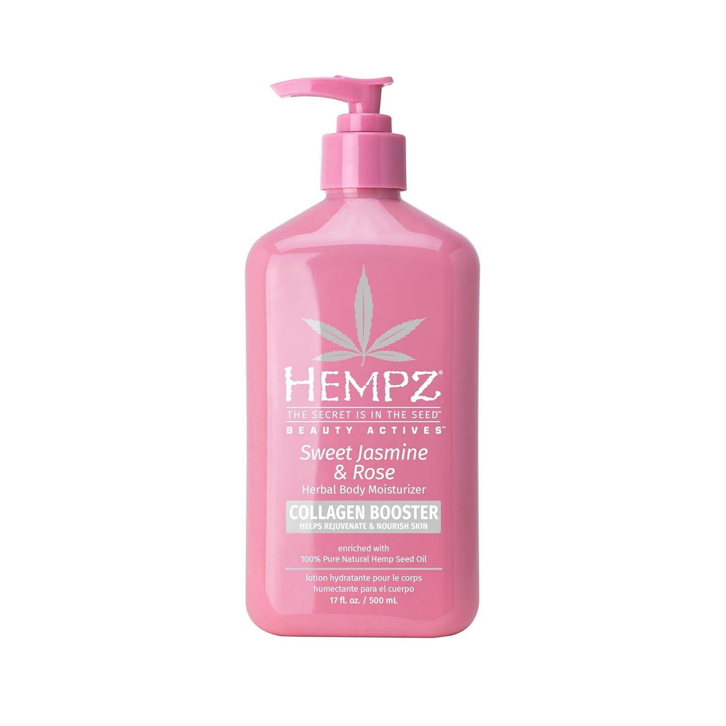 HEMPZ Body Lotion - Sweet Jasmine & Rose Daily Moisturizing Cream  17oz