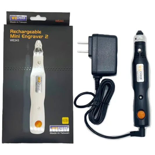 Nail Drill Portable Rechargeable Lithium Ion Mini Engraver 2 - Black