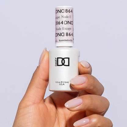 DND Gel Nail Polish Duo 864 - Nude Escape