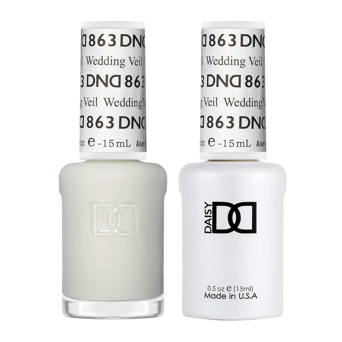 DND Gel Nail Polish Duo 863 - Wedding Veil