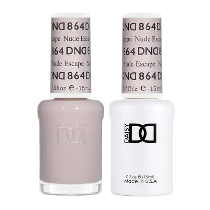 DND Gel Nail Polish Duo 864 - Nude Escape