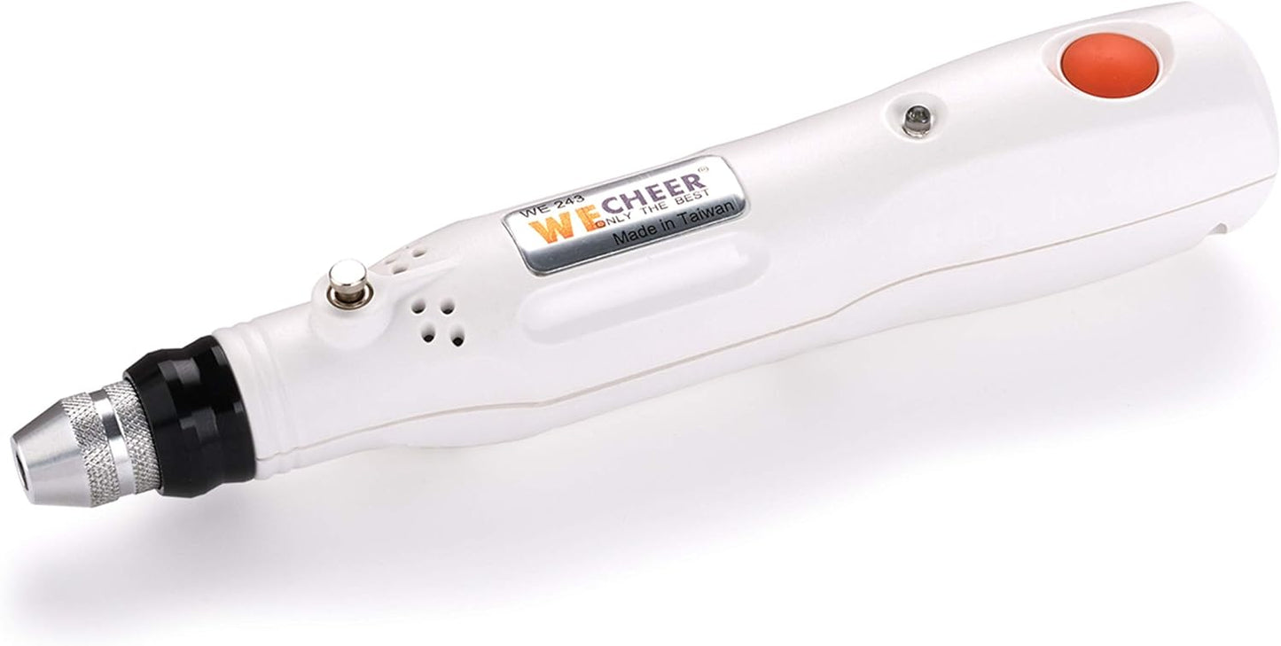 Nail Drill Portable Rechargeable Lithium Ion Mini Engraver 2 - Ivory White