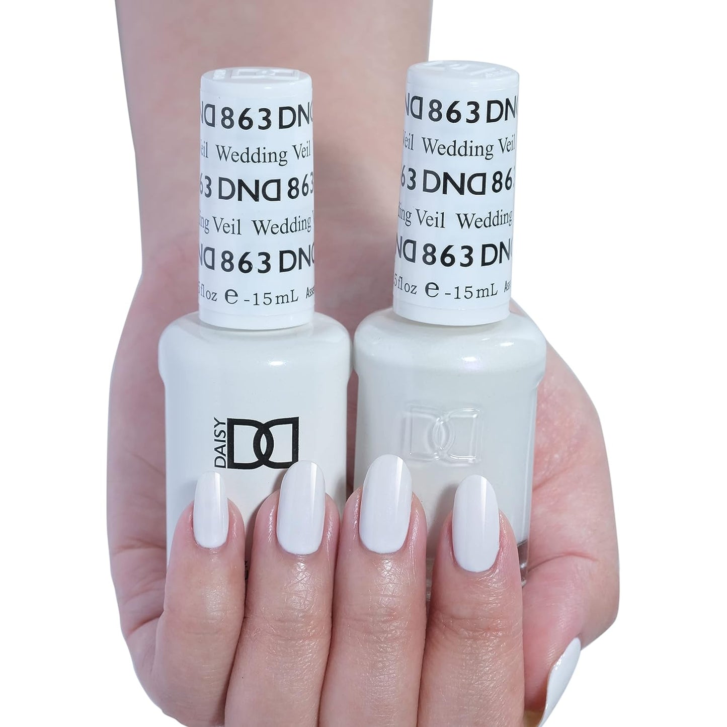DND Gel Nail Polish Duo 863 - Wedding Veil