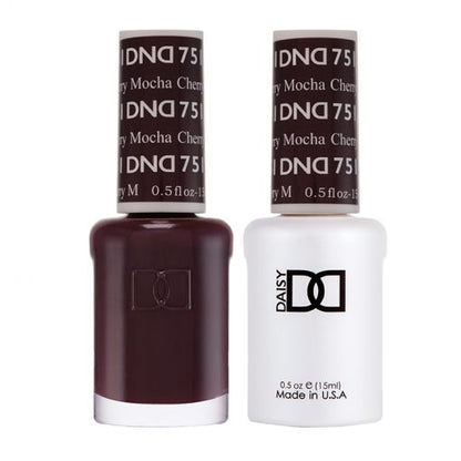 DND Gel Nail Polish Duo 751 - Cherry Mocha