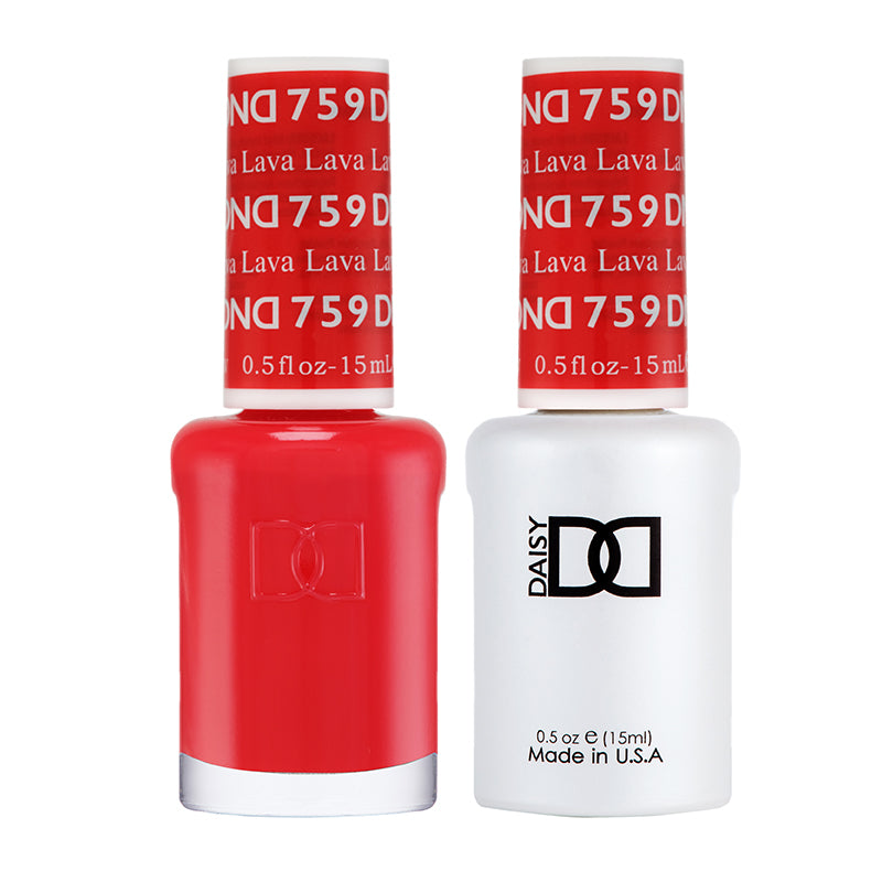 DND Gel Nail Polish Duo 759 - Lava