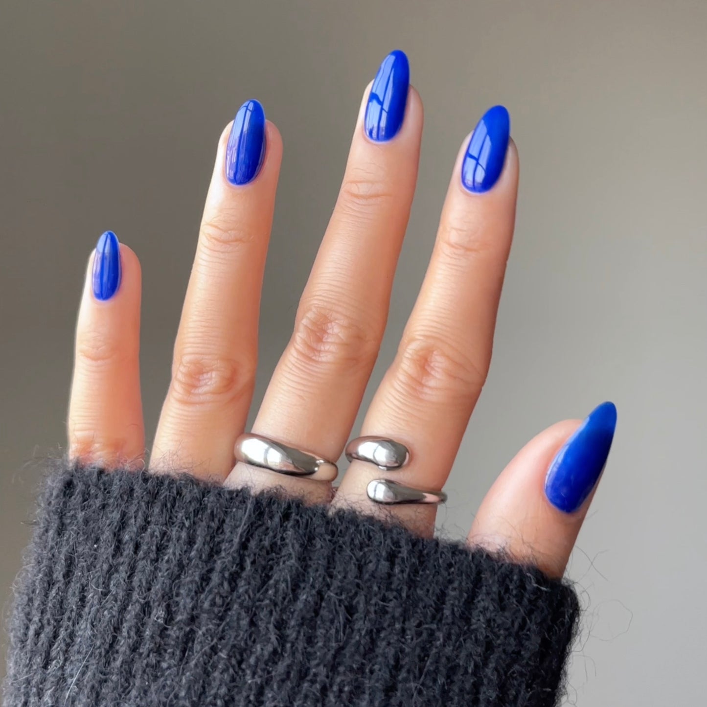 Bộ đôi sơn móng tay gel DND - Midnight Sapphire #762