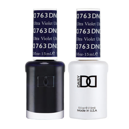 Bộ đôi sơn móng tay gel DND - Ultra Violet #763