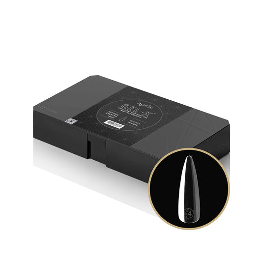 apres GEL-X Natural Stiletto SHORT 14 kích cỡ Hộp Mẹo - Pro 600 cái