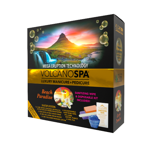 VolcanoPedicure  Spa 10-in1 Spa kit - Beach Paradise