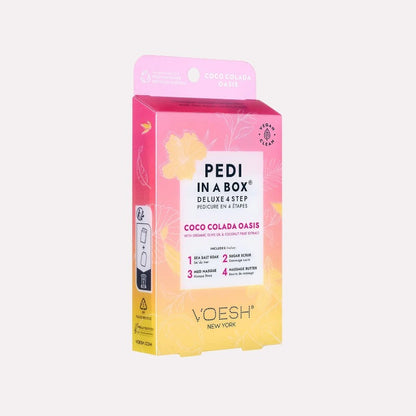 VOESH Deluxe Pedicure In A Box 4 In 1 (Hộp 50 gói) - than hoạt tính thải độc 