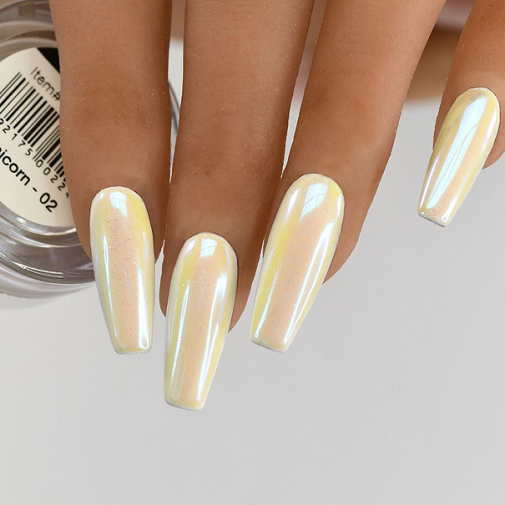 Cre8tion Nail Art Effect Powder 1g Jar - Unicorn # 02