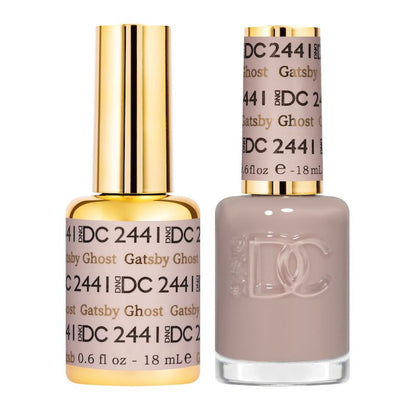 DND DC Premium set Gel Color Matching Polish Color - Gatsby Ghost #2441
