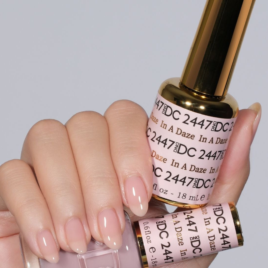 DND DC Premium set Gel Color Matching Polish Color - In A Daze #2447