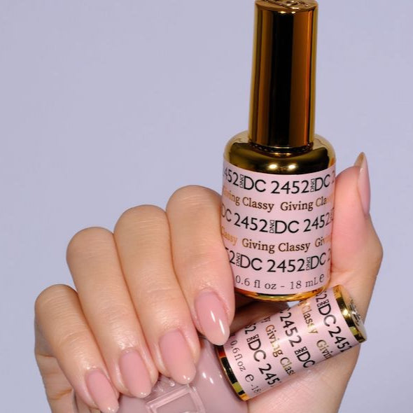 DND DC Premium set Gel Color Matching Polish Color - Giving Classy #2452