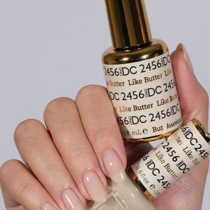 DND DC Premium set Gel Color Matching Polish Color - Like Butter #2456