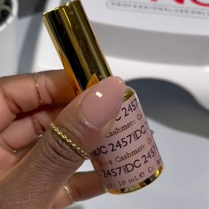 DND DC Premium set Gel Color Matching Polish Color - Cashmere #2457