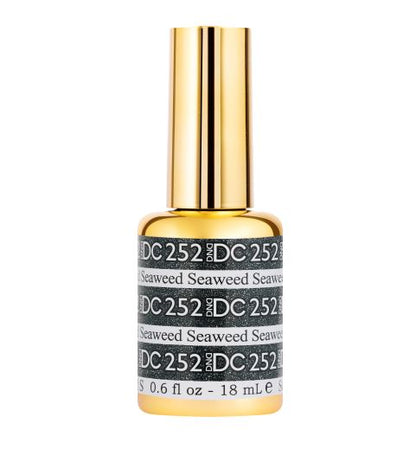 DND DC Platinum - Gel ngâm trong hiệu ứng kim tuyến lấp lánh - #217 Hồng đậm 