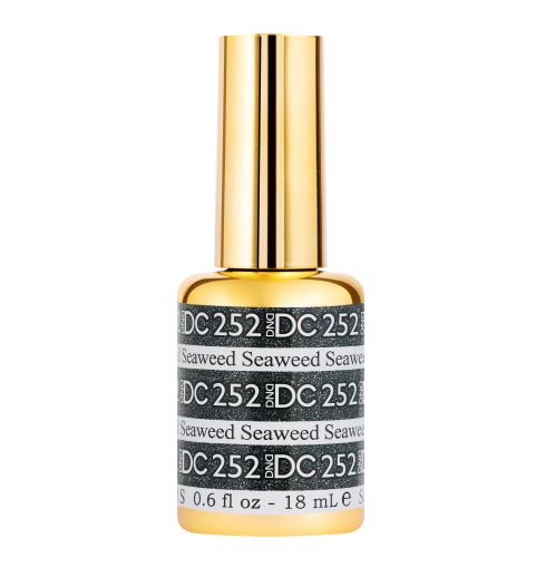 DND DC Platinum - Gel ngâm trong hiệu ứng kim tuyến lấp lánh - #217 Hồng đậm 