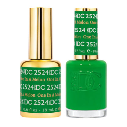 Bộ sơn gel DND DC Premium Color Matching Polish Color - One In A Melon #2524