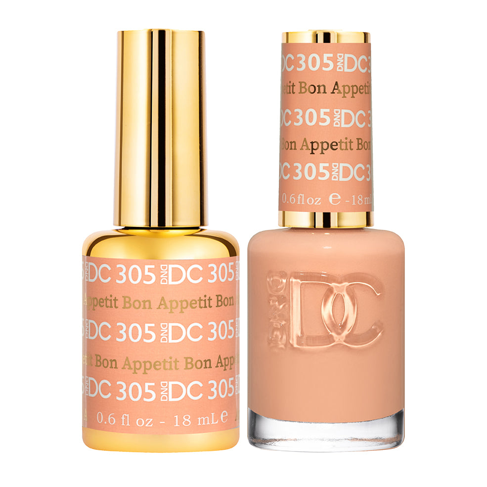 Bộ sơn gel DND DC Premium Color Matching Polish Color - Bon Appetit #305