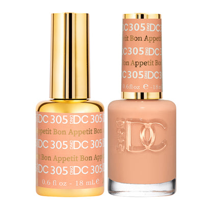 Bộ sơn gel DND DC Premium Color Matching Polish Color - Bon Appetit #305