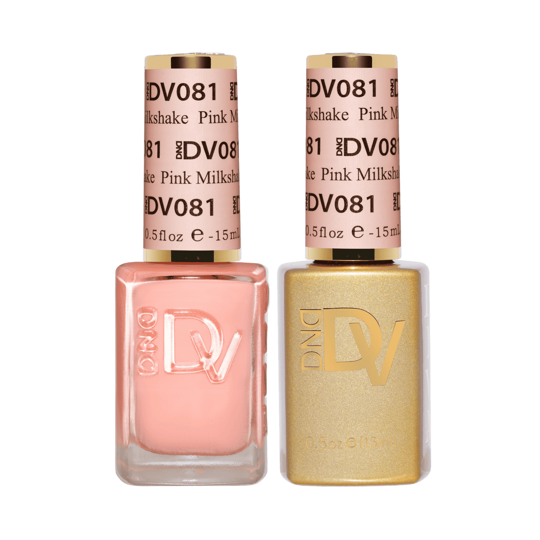 DND Diva Gel & Nail Polish - Pink Milkshake #081