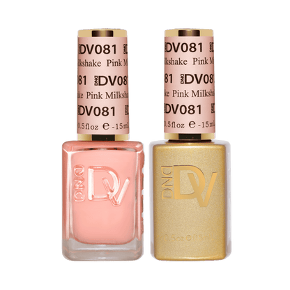DND Diva Gel & Nail Polish - Pink Milkshake #081