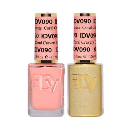 Esmalte de uñas y gel DND DC Duo 166 - Rosa duro