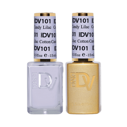 DND Diva Gel & Nail Polish - Cotton Candy Lilac #101