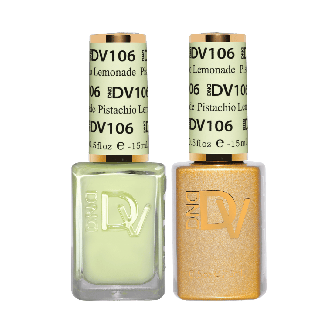 DND Diva Gel & Nail Polish - Pistachio Lemondade #106
