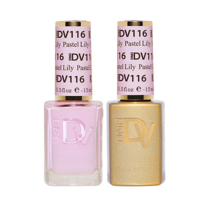 DND Diva Gel & Nail Polish - Pastel Lily #116