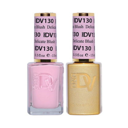 DND Diva Gel & Nail Polish - Delicate Blush #130