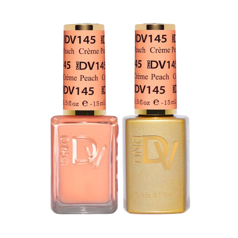 DND Diva Gel & Nail Polish - Crème Peach #145