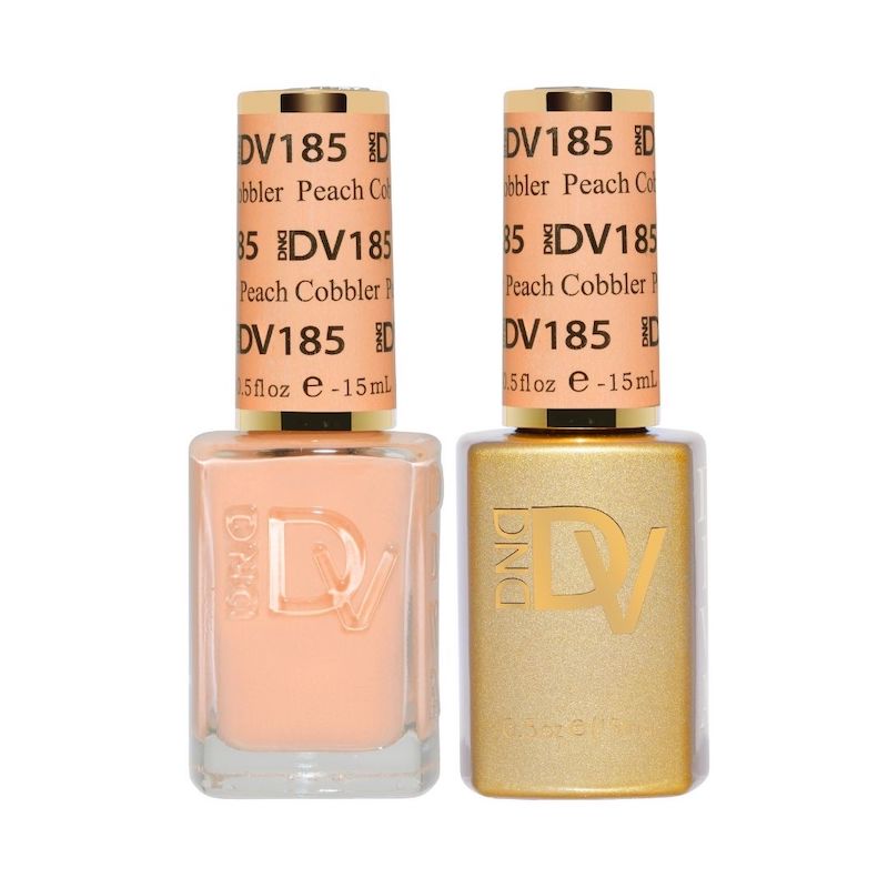 DND Diva Gel & Nail Polish - Peach Cobbler #185