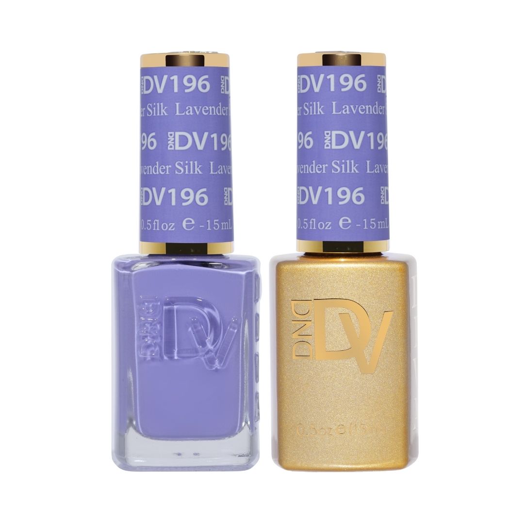 DND Diva Gel & Nail Polish - Lavender Silk #196