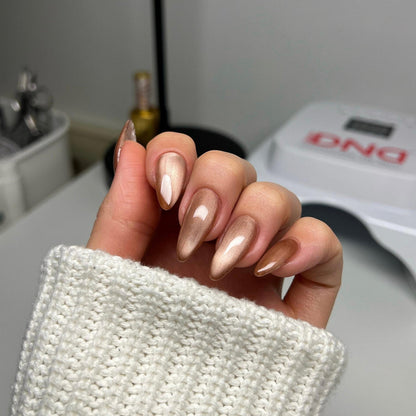 DND Diva Glass Ball Collection 9D Cateyes #07 Tiger Eyes