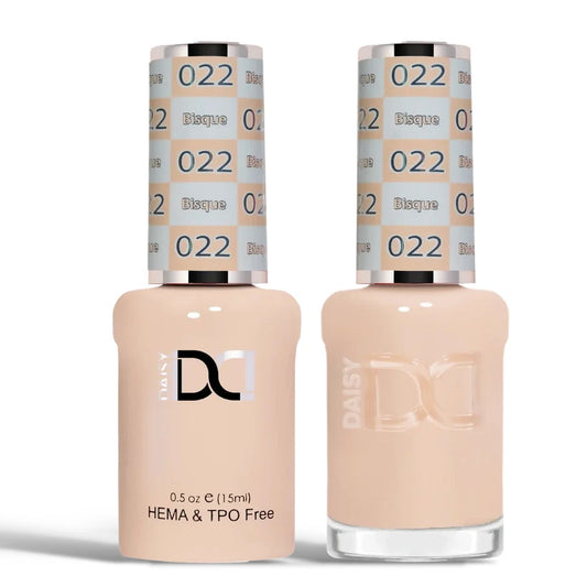 DND HEMA & TPO FREE Gel Polish Duo - # 022 Bisque