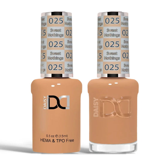 DND HEMA & TPO FREE Gel Polish Duo - #025 Sweet Nothings
