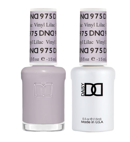 Bộ DND - Sơn gel và sơn móng tay, Vinyl Lilac #975