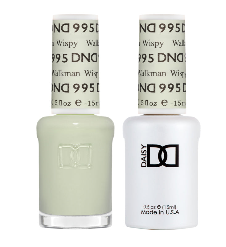 Set DND - Esmalte en gel y esmalte de uñas, 860 She's White? ¿Ella es rosa?