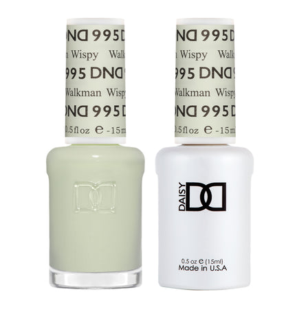 Set DND - Esmalte en gel y esmalte de uñas, 860 She's White? ¿Ella es rosa?