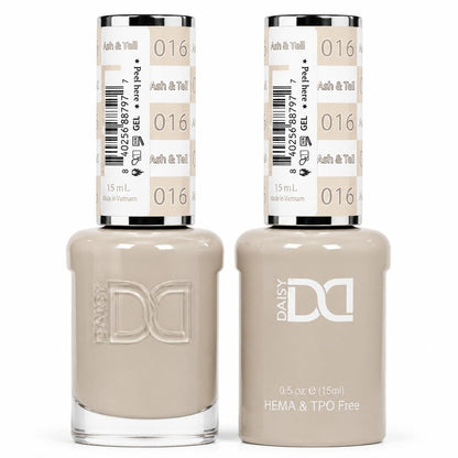 DND HEMA & TPO FREE Gel Polish Duo - #016 Ash & Tell