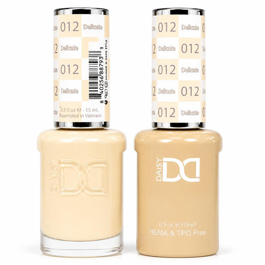DND HEMA & TPO FREE Gel Polish Duo -  #012 Delicate