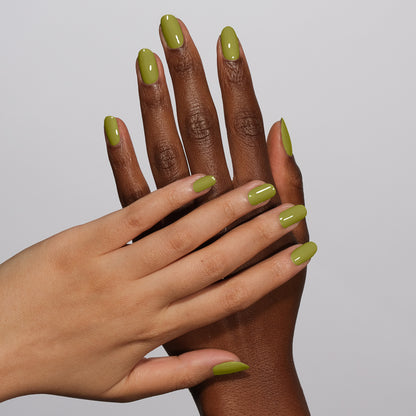 DND Gel Nail Polish Duo 1002 - Jukebox Olive