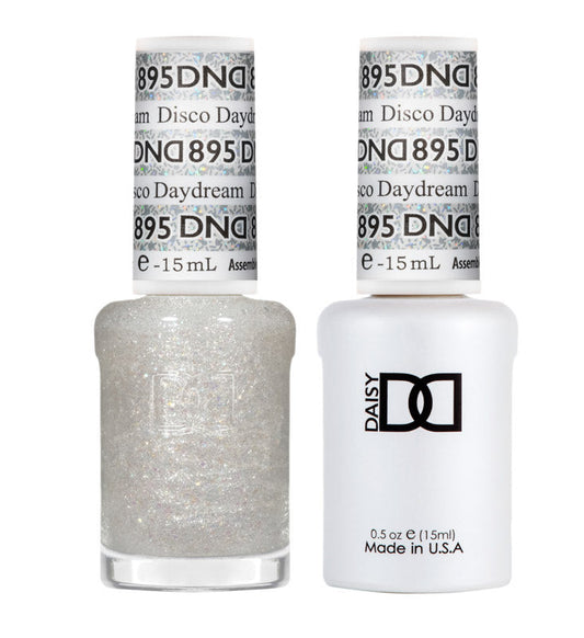 Set DND - Esmalte en gel y esmalte de uñas, 886 Pray For Peach