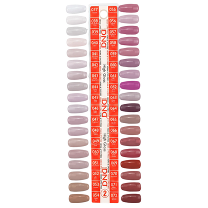 Esmalte de uñas y gel DND DC Duo 166 - Rosa duro