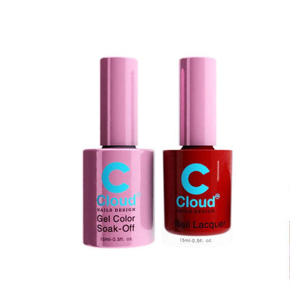 Chisel Cloud Florida #003 gel and matching nail lacquer bottle pair