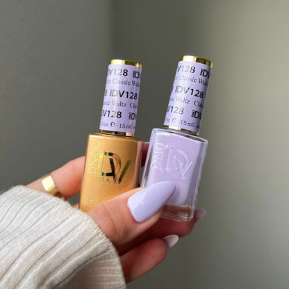 DND Diva Gel & Nail Polish - Classic Waltz #128